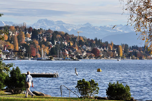 Zürichhorn in Zurich