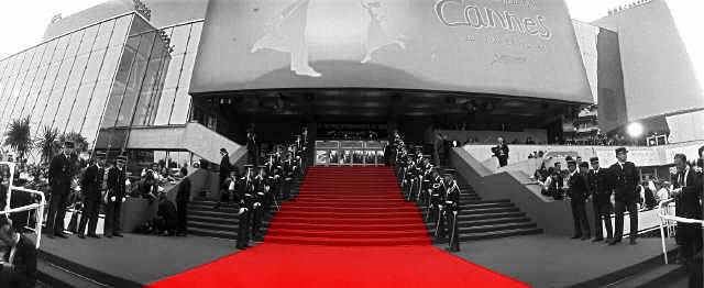 Entrance to the Festival de Cannes
