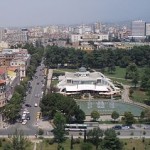 Tirana city view
