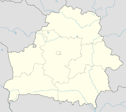 Barysaw map, Belarus