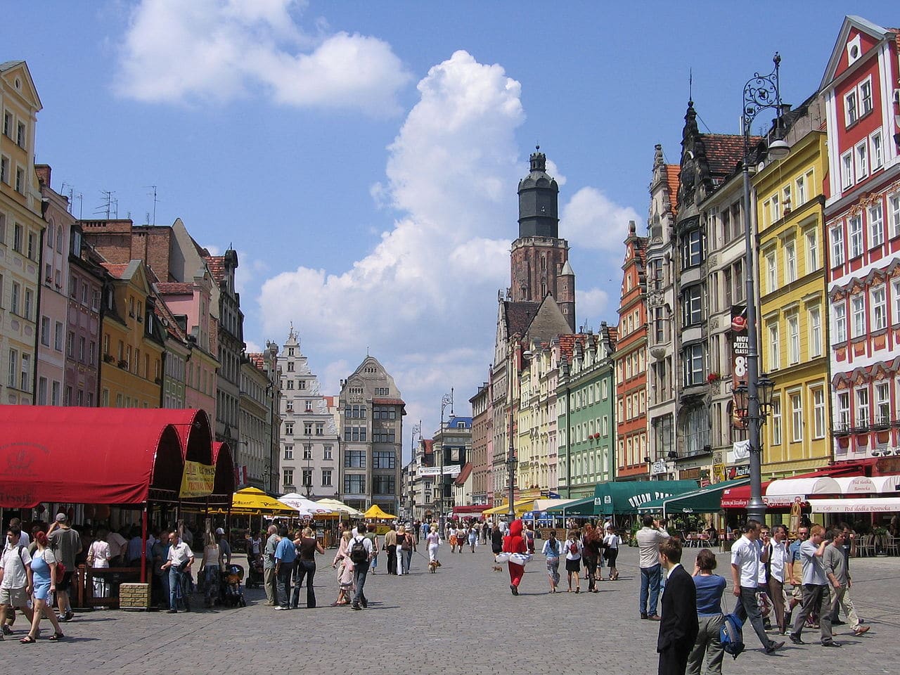 Wroclaw city Poland