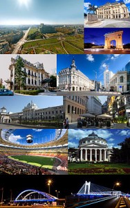 Bucharest Romania city features.