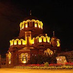 Novosibirsk city Cathedral in Russia