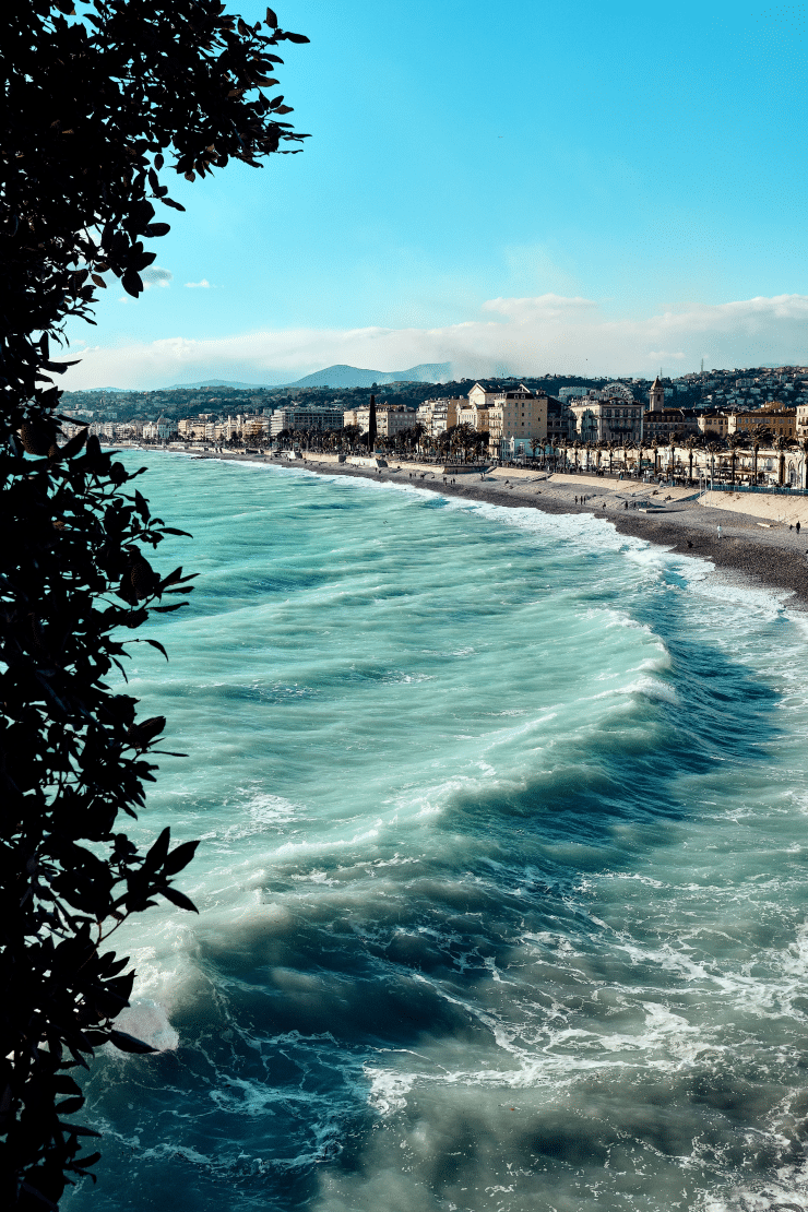 coastline near the promenade des anglais in nice france Spectacular Places To Visit In Nice With Your High Class Escort