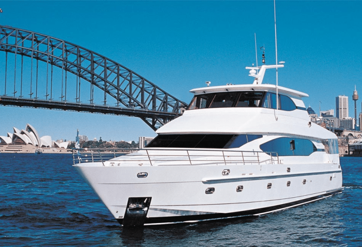 Yacht in Sydney