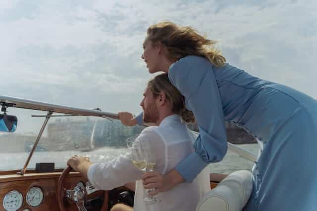 Through effective communication with Mynt Models, this gentleman could charter a boat with his elite date, enjoying the sun and each other's company.
