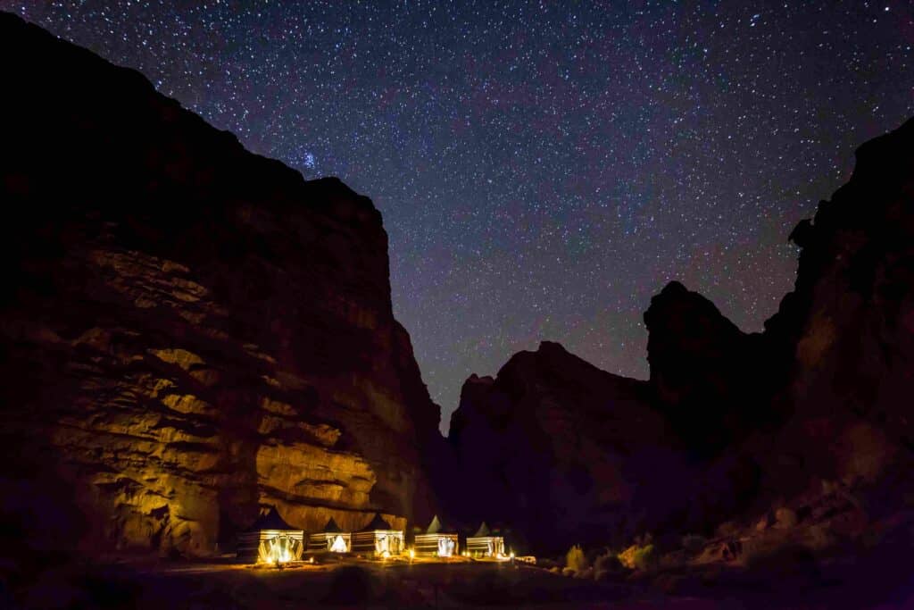 Night Tents at Jordan Luxury VIP Escorts in Petra