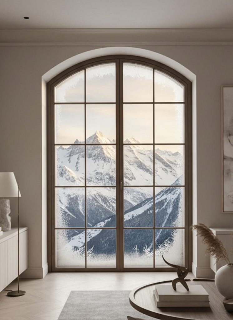 Luxury alpine views: Request a private consultation to book an elite escort companion for a Courchevel ski trip